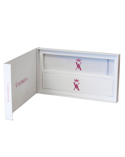 Grijs/wit/oranje nylon horloge - D.36 mm