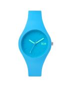 Montre Femme en Silicone Ice Ola  Small 3H bleue - D.40 mm