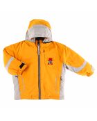 Veste de Ski Luge jaune/gris