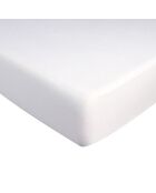 Protège-matelas blanc