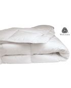 Pack 4 pièces blanc : 2 Oreillers + Protège-Matelas + Couette - 180x200 cm