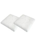 Pack 4 pièces : Oreiller + Protège-Matelas + Couette + Surmatelas - 90x190 cm