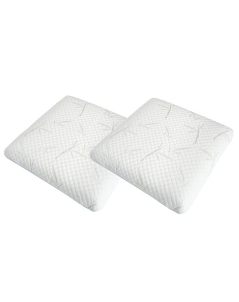 Pack 4 pièces : Oreiller + Protège-Matelas + Couette + Surmatelas - 90x190 cm
