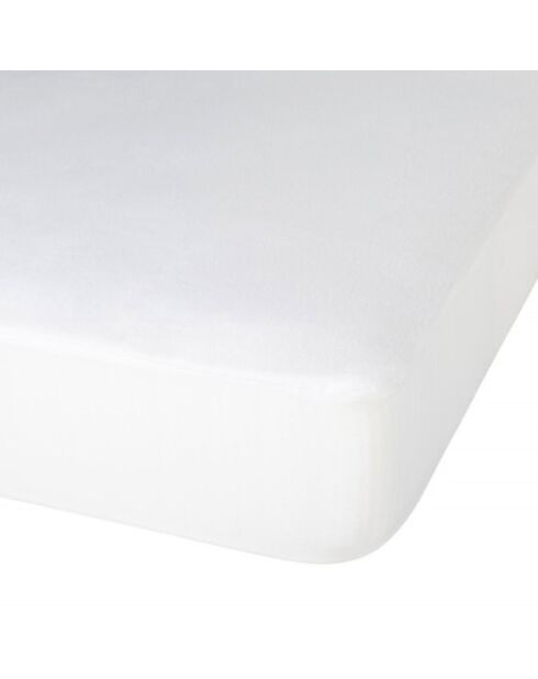 Pack 5 pièces : 2 Oreillers + Protège-Matelas + Couette + Surmatelas - 160x200 cm