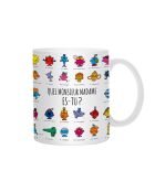 Mug couleur changeante à la chaleur Mr & Mme multicolore - 12x8.5x10 cm
