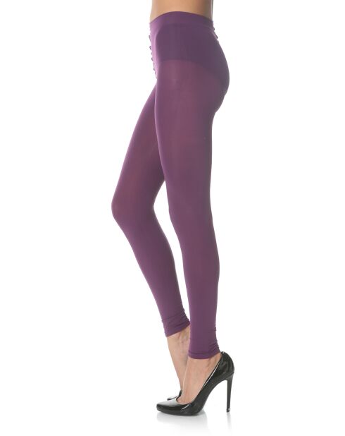Legging ultra opaque velouté MOD de Dim 80D violet iris
