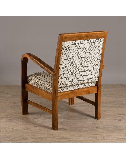 Fauteuil Scandi beige - 61x63x80.5 cm