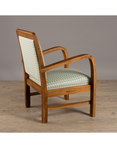 Fauteuil Scandi vert - 61x63x80.5 cm