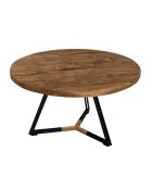 Table basse Nino marron - D.75xH.41 cm