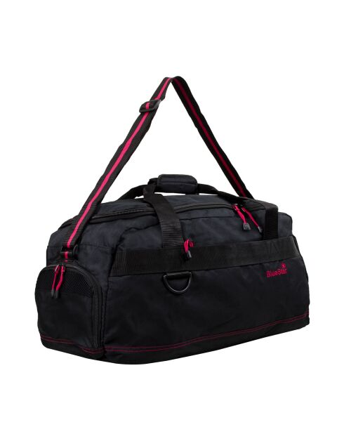 Sac de voyage Bradford noir/fuchsia 29x57x33cm