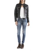 Veste en Cuir Madeira noire