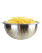 Passoire en inox brossé argent - D.27.5 cm