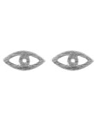Boucles d'oreilles Lily Laiton argenté