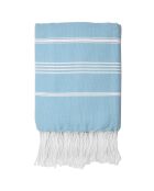 Fouta Classique Mykonos bleu pâle - 100x200 cm