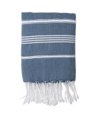Fouta Classic Mykonos jeansblauw - 100x200 cm