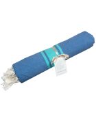 St Tropez Traditional Fouta Griechisch blau/türkis - 100x200 cm