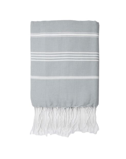 Mykonos Classic Fouta Perlgrau - 100x200 cm