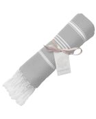 Mykonos Classic Fouta Perlgrau - 100x200 cm