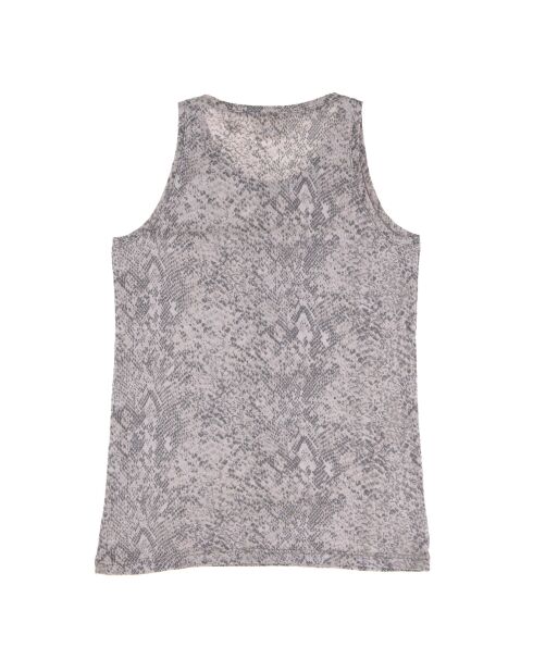 Débardeur Tram en coton mélangé gris