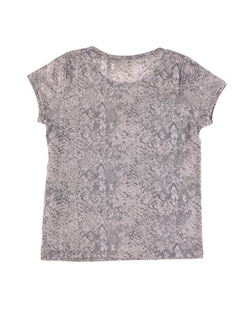 T-Shirt Tarzan en coton gris