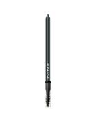 Crayon à sourcils avec brosse gris