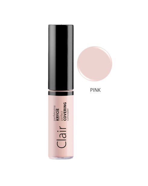 Rosafarbener deckender Concealer