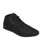 Tennis montantes en Toile noires