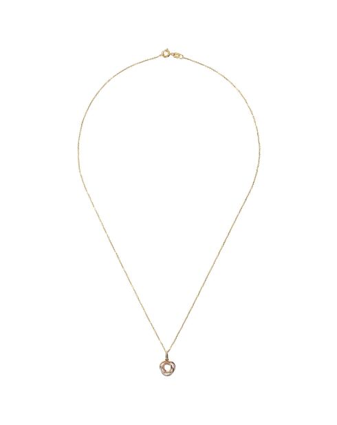 Pendentif Croisade or tricolore