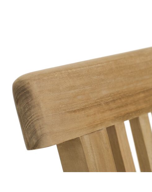 2 sillas Java de teca - 45x60x90 cm