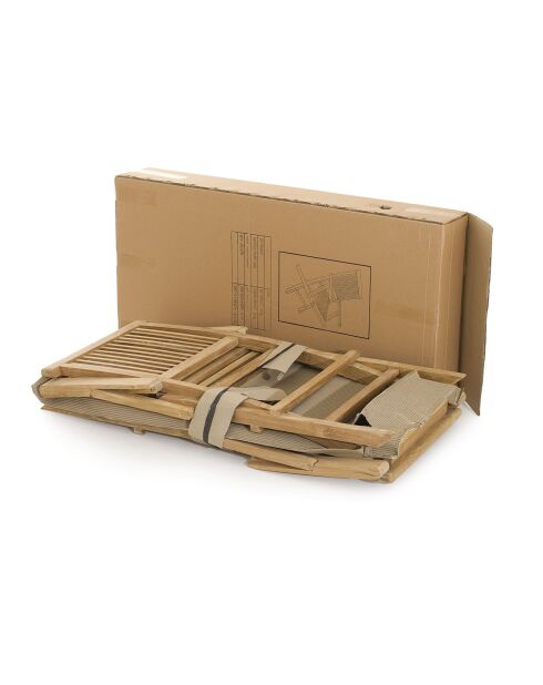 2 sillones Java de teca - 55x60x90 cm