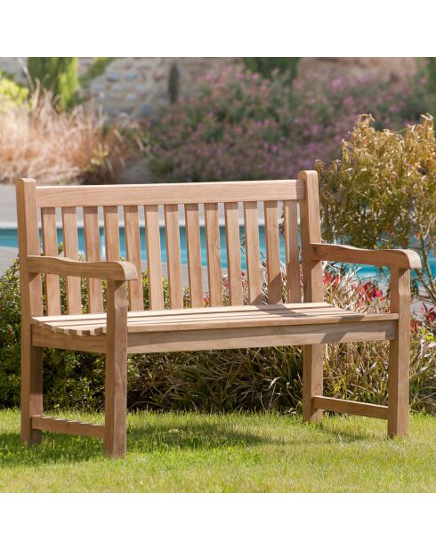 Bank aus Java-Teakholz - 120x62x90 cm