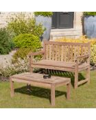 Banc Java teck - 120x62x90 cm