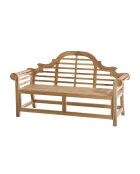 Banc Sumatra Fun teck massif - 166.5x62x105 cm