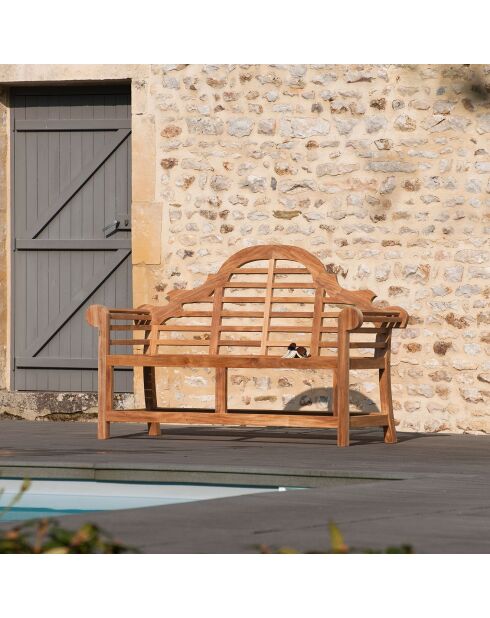 Sumatra Fun bank van massief teakhout - 166,5x62x105 cm