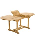 Table ovale extensible Fun teck - 150/200x90 cm