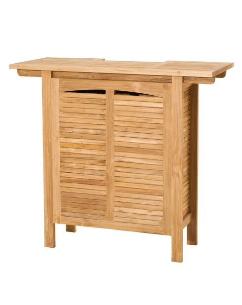 Bar Fun teck massif - 120x50x110 cm
