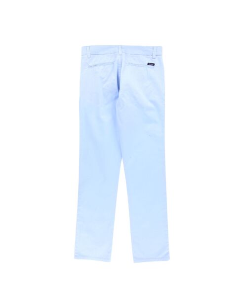 Pantalon classic chino en coton bleu ciel