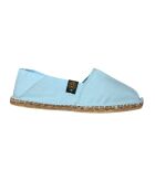 Himmelblaue schlichte Espadrilles