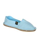 Himmelblaue schlichte Espadrilles