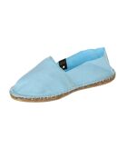Himmelblaue schlichte Espadrilles