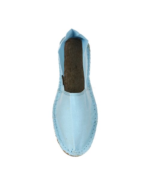 Hemelsblauwe effen espadrilles