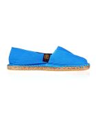 Espadrilles unies turquoise