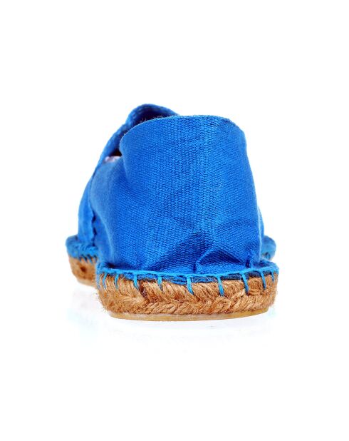 Espadrilles unies turquoise