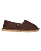 Espadrilles unies chocolat