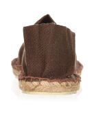 Espadrilles unies chocolat
