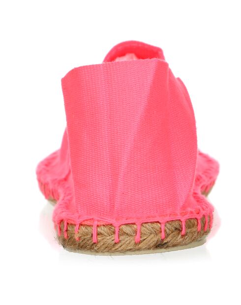 Roze espadrilles in fluo