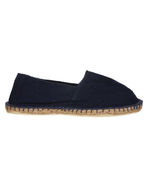 Marineblaue schlichte Espadrilles