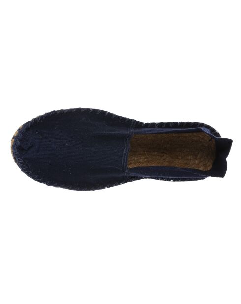 Marineblaue schlichte Espadrilles