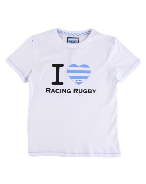 T-Shirt I Love blanc