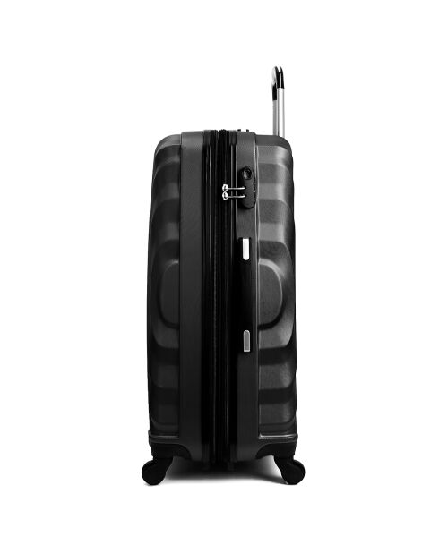 Valigia Long Stay Largos 70 cm nera a 4 ruote